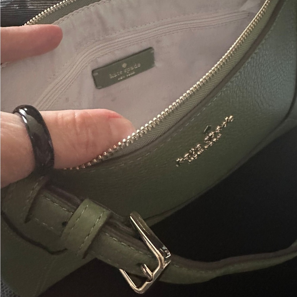 Kate Spade Olive Green Shoulder Bag - Picture 1 of 5